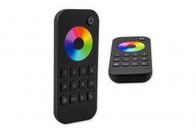 4 Zones RGB + W wireless remote control