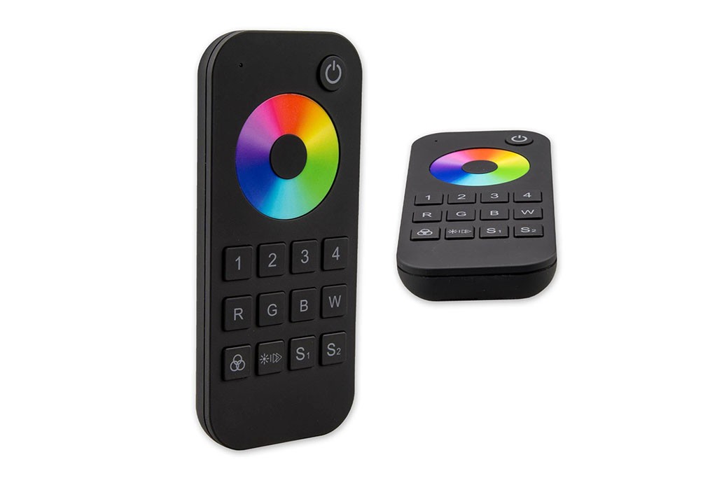 4 Zones RGB + W wireless remote control