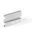 LED surface-mounted profile FLP15-1-WS in aluminum anodized